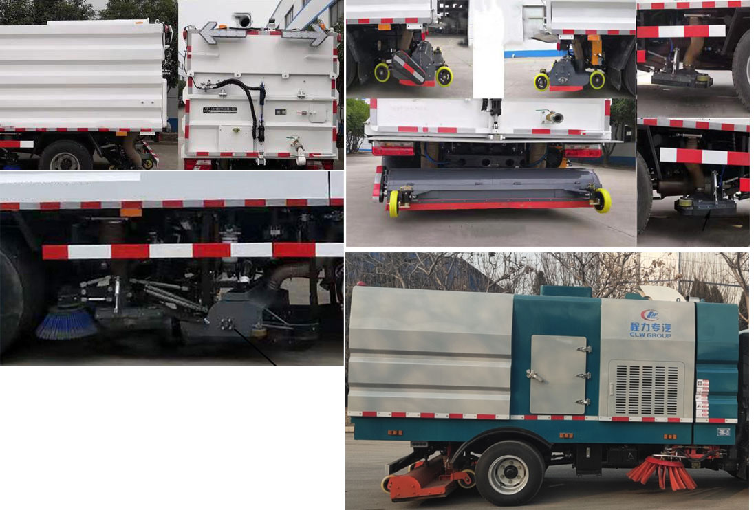 程力威牌CLW5070TXC6SL型吸塵車(chē)